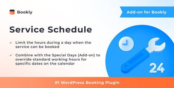 Bookly Service Schedule (Add-on)