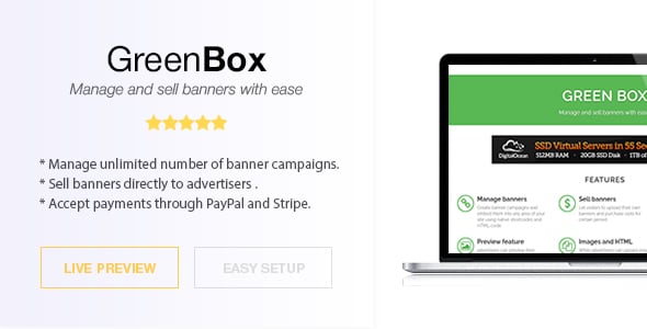 Green Box for WordPress - Manage and Sell Banners