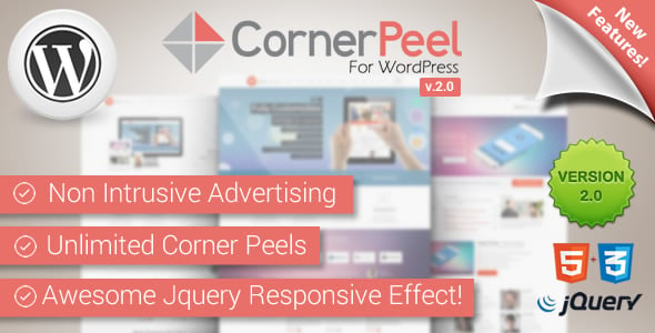 WordPress Corner Peel Plugin