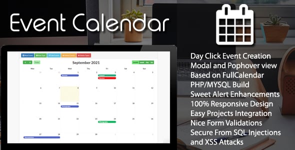 Event Calendar - PHP/MYSQL Plugin