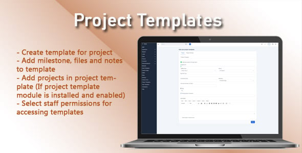 Project Templates for Perfex CRM