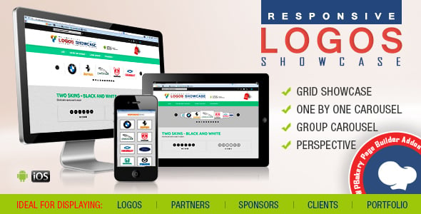 Logos Showcase Pro - Addon for WPBakery Page Builder