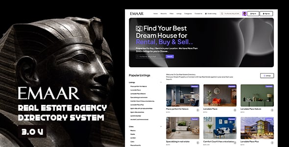 Emaar – Real Estate Agency Directory System