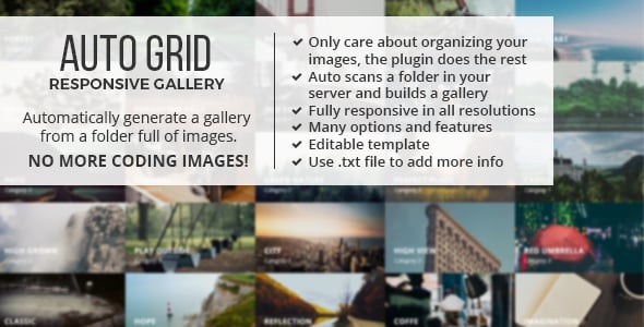 Auto Grid Responsive Gallery