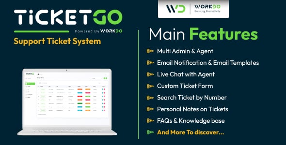 TicketGo - Support Ticket System