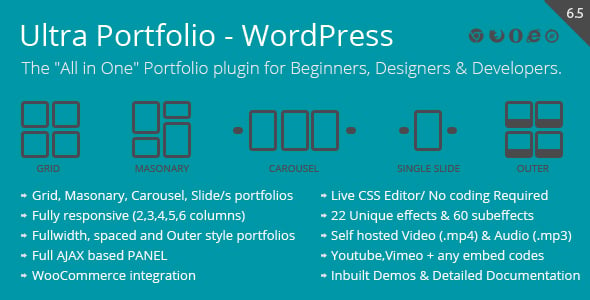 Ultra Portfolio - WordPress