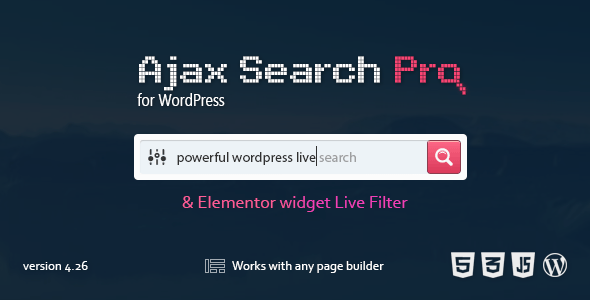 Ajax Search Pro - Live WordPress Search & Filter Plugin