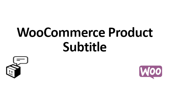 WooCommerce Product Subtitle